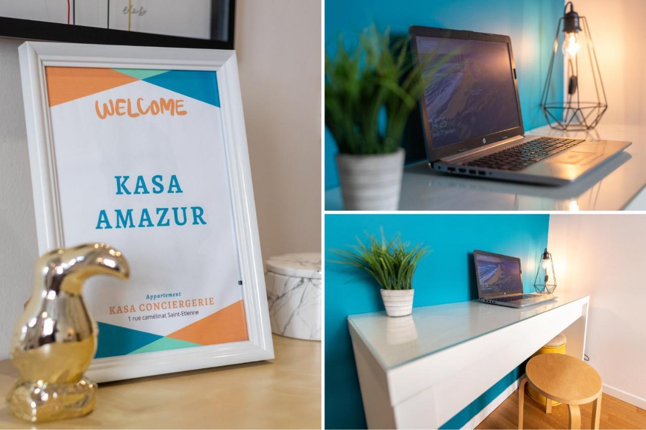 Kasa Amazur - Centre Ville & Cosy Saint-Etienne  Dış mekan fotoğraf